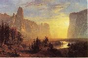 Yosemite Valley, Yellowstone Park Albert Bierstadt